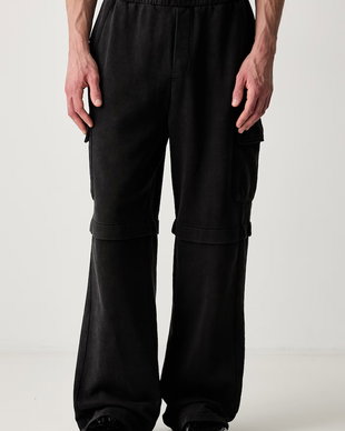 Daily Paper pantaloni de trening din bumbac Garment Wash Pants