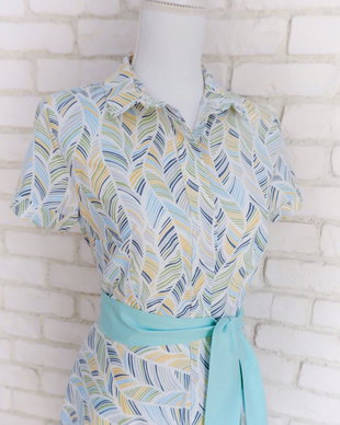 Rochie Camasa Frunze Pastel
