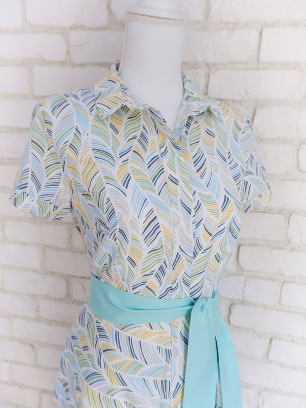 Rochie Camasa Frunze Pastel