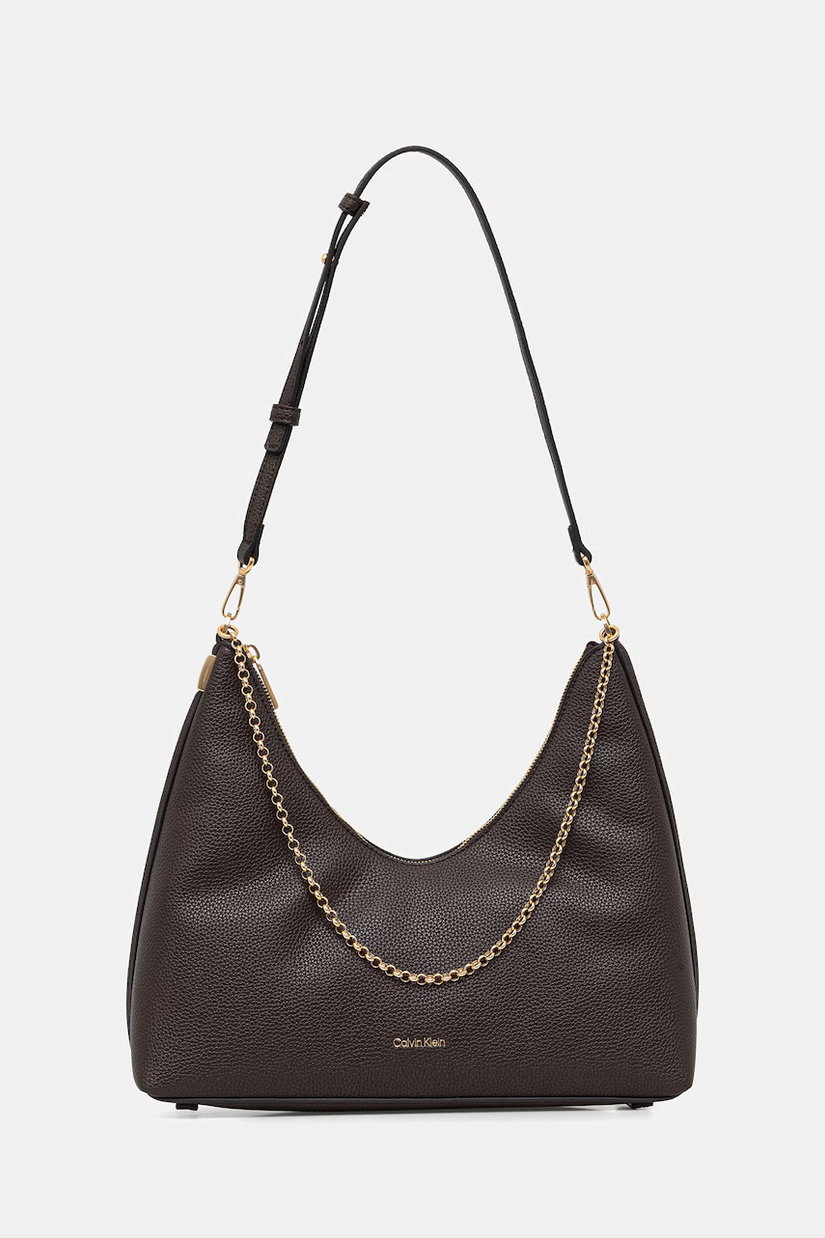 Calvin Klein hobo bag pentru femei cu imitație de piele