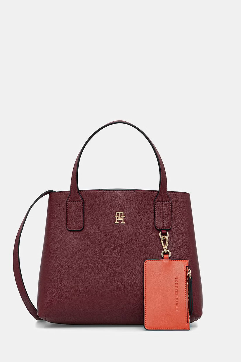 Tommy Hilfiger geantă crossbody pentru femei, cu imitație de piele