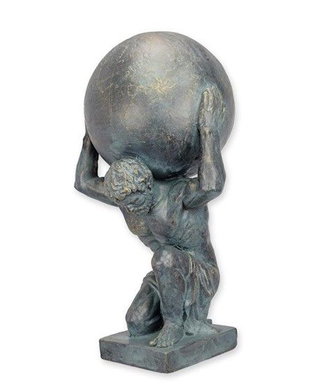 Atlas-statueta din rasini speciale
