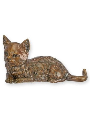 Pisicuta-statueta din bronz