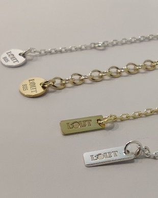 Tablita logo personalizat din argint