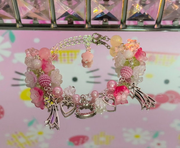 Brățară Handmade Inspirată de Hello Kitty