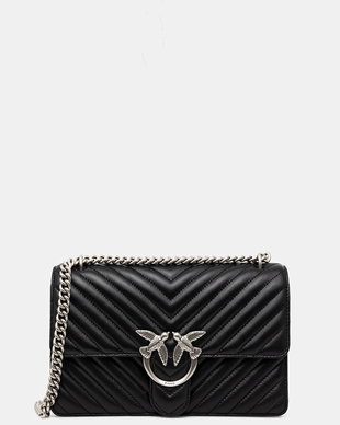 Pinko geantă crossbody pentru femei din piele