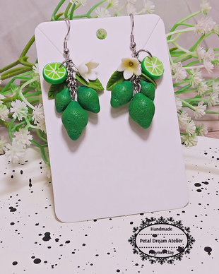 Cercei cu  lime