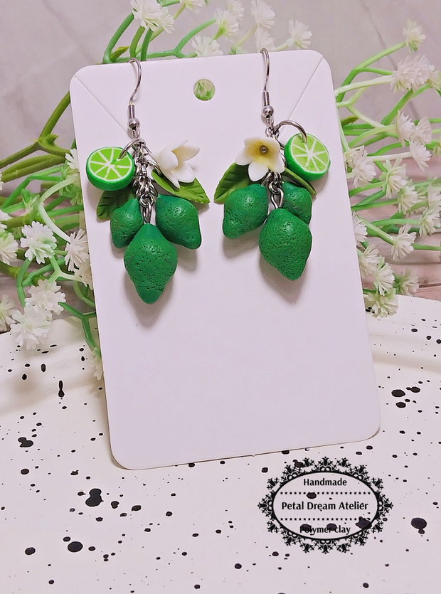 Cercei cu  lime
