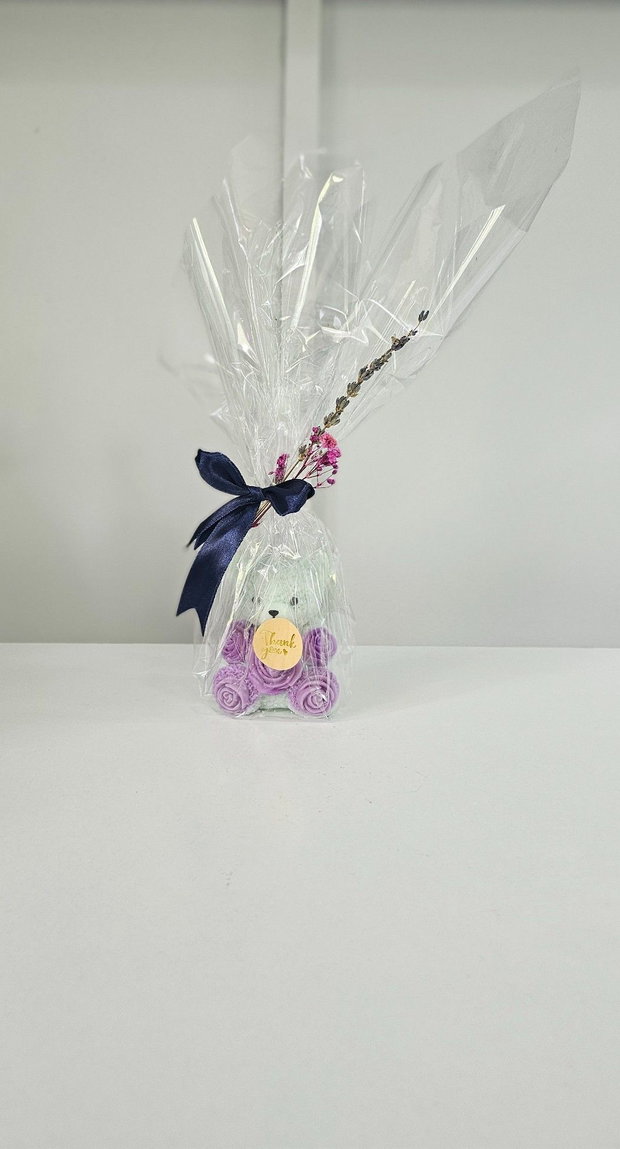 Lumânare parfumată handmade din ceară naturală