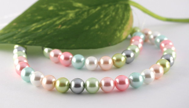Perle seashell 8mm, cod ID26