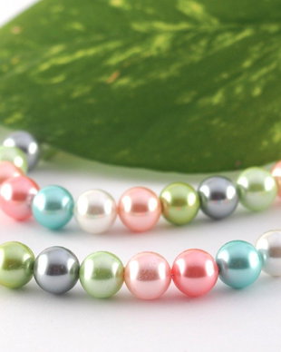 Perle seashell 8mm, cod ID16 (1sir)