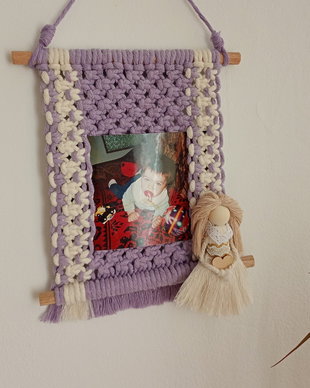 Ramă foto handmade