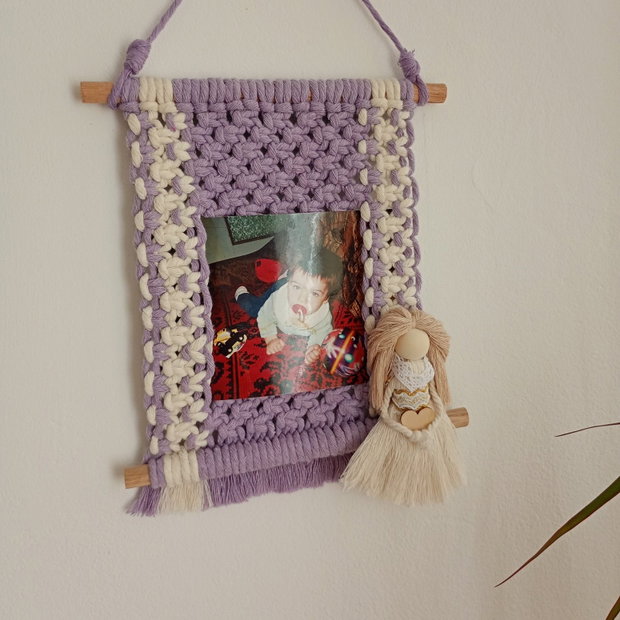 Ramă foto handmade
