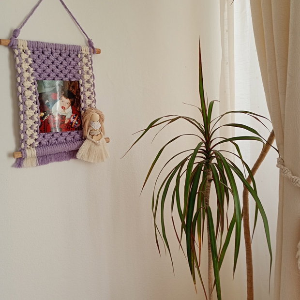 Ramă foto handmade