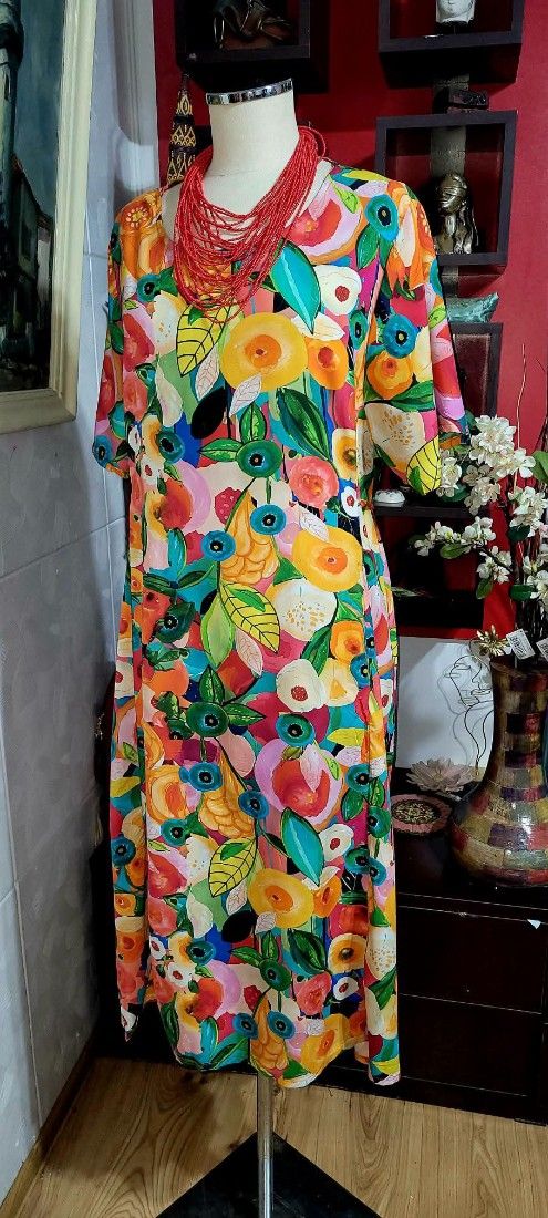 Rochie bumbac mărime 44-48