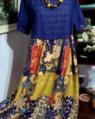 Rochie bumbac  mărime 44 -46