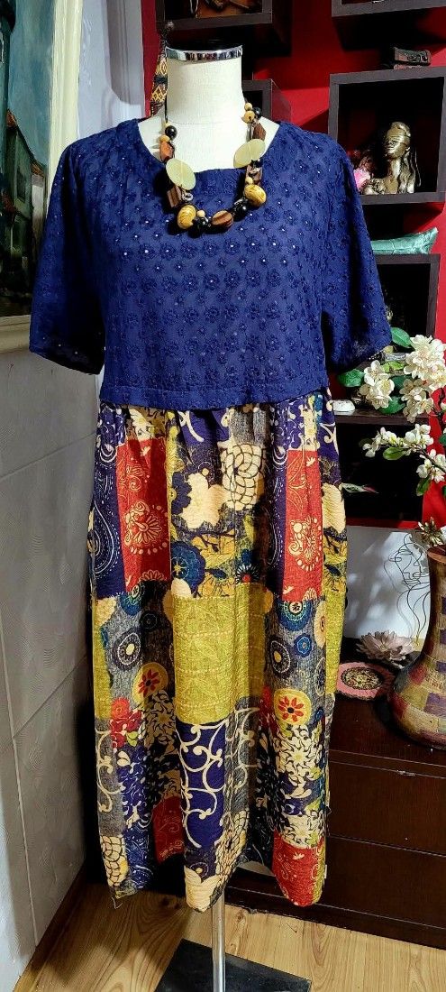 Rochie bumbac  mărime 44 -46