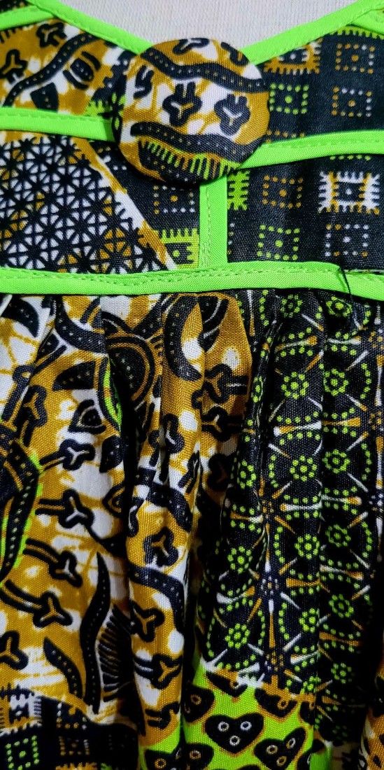 Rochie bumbac africana