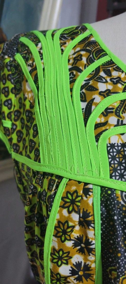 Rochie bumbac africana