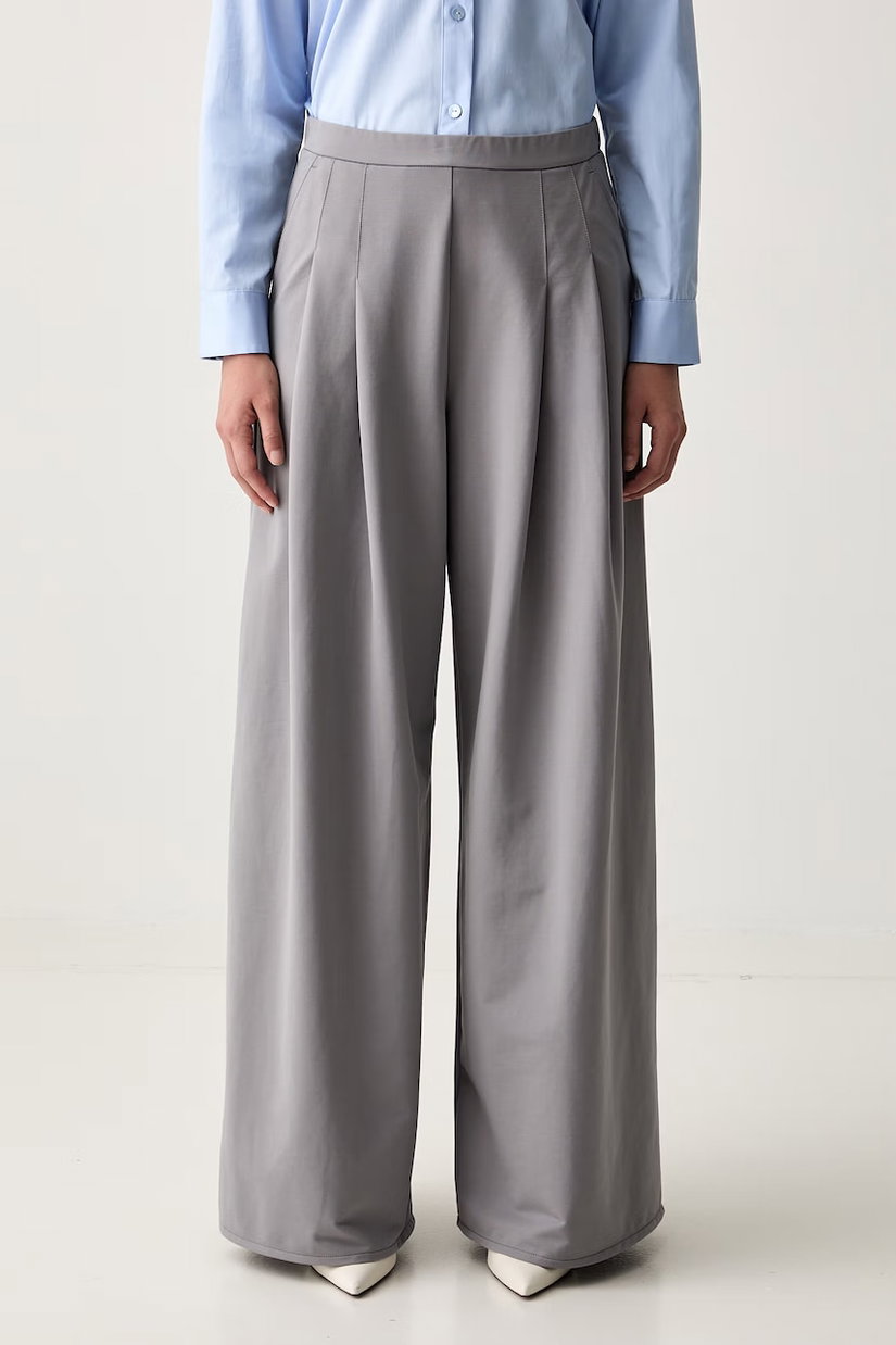 MM by Max Mara pantaloni palazzo pentru femei MMLVONGOLA