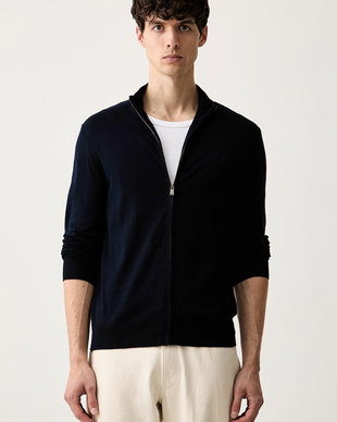 Trussardi cardigan pentru bărbați cu vâscoză