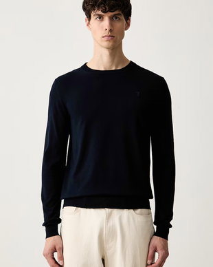 Trussardi pulover pentru bărbați cu vâscoză