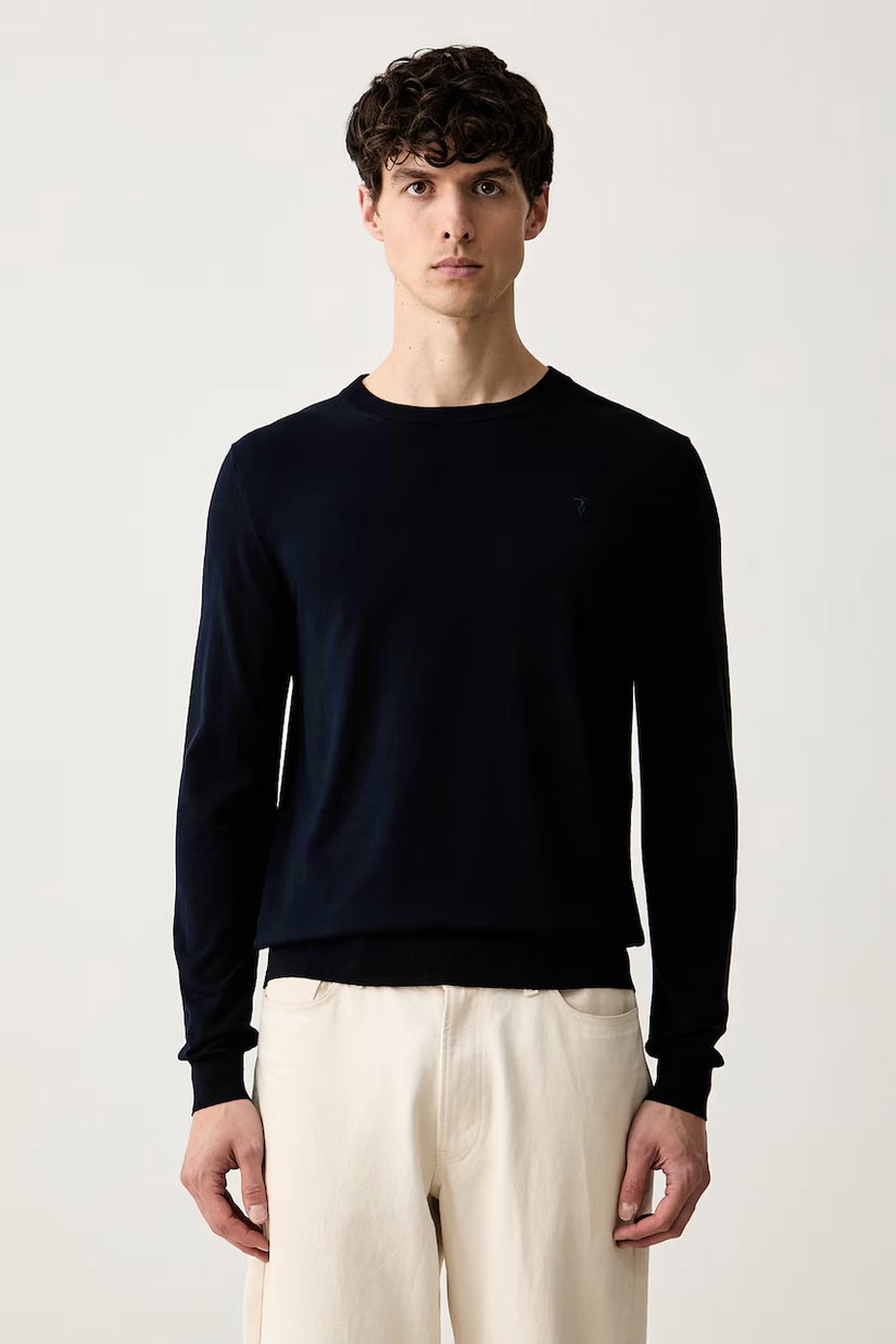 Trussardi pulover pentru bărbați cu vâscoză