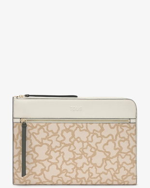 Tous husă pentru laptop pentru femei cu imitație de piele