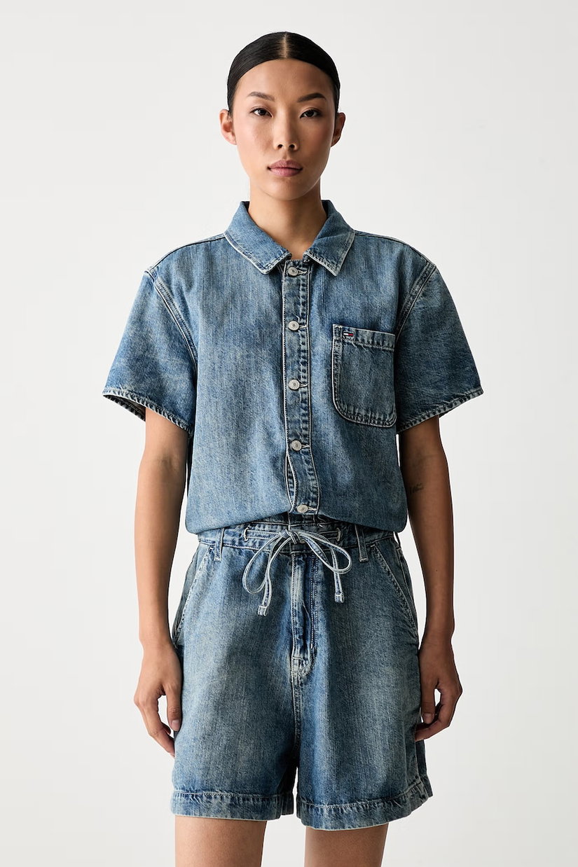 Tommy Jeans salopetă pentru femei din denim