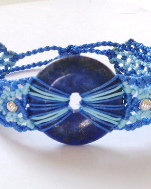 Bratara lapis lazuli
