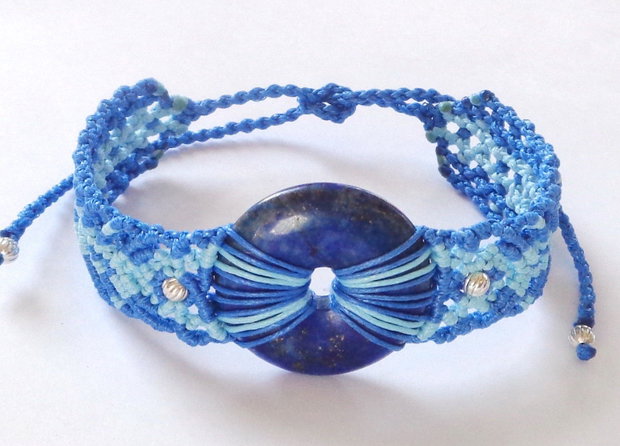 Bratara lapis lazuli