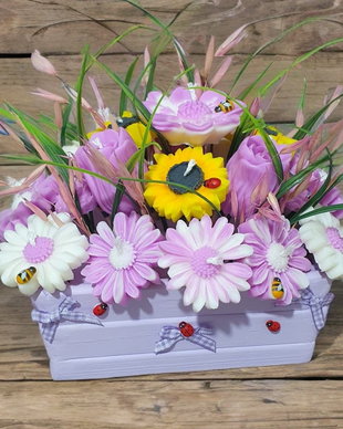 Aranjament floral handmade