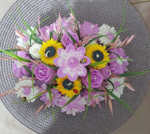 Aranjament floral handmade