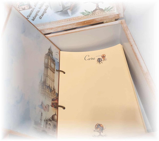 Guestbook personalizat pentru majorat / petrecere 18 ani,  model 1