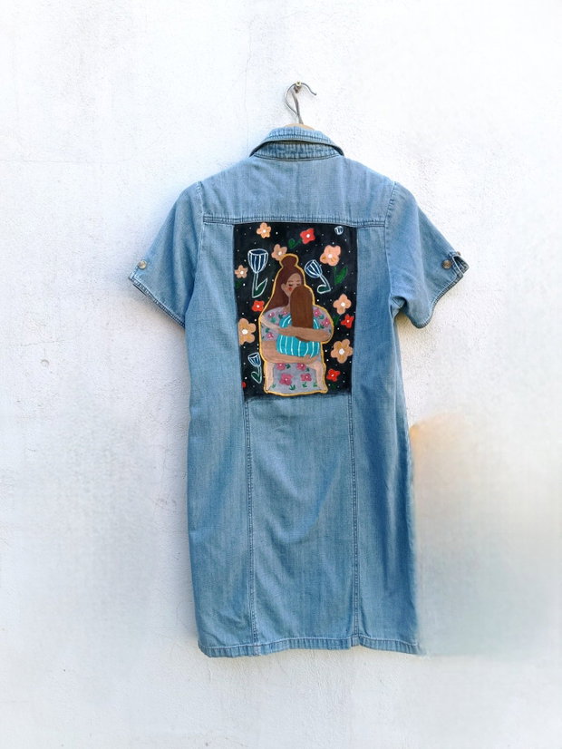 Rochie denim Mommy