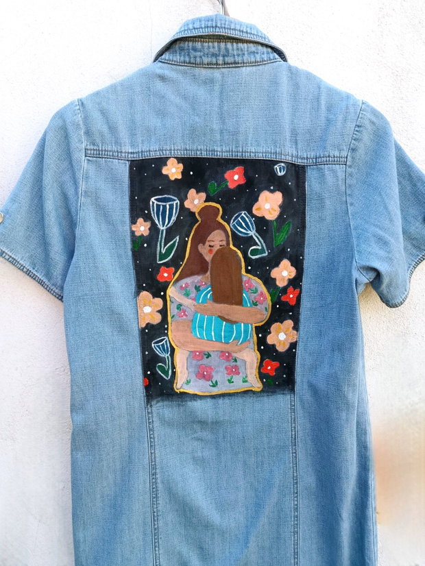 Rochie denim Mommy
