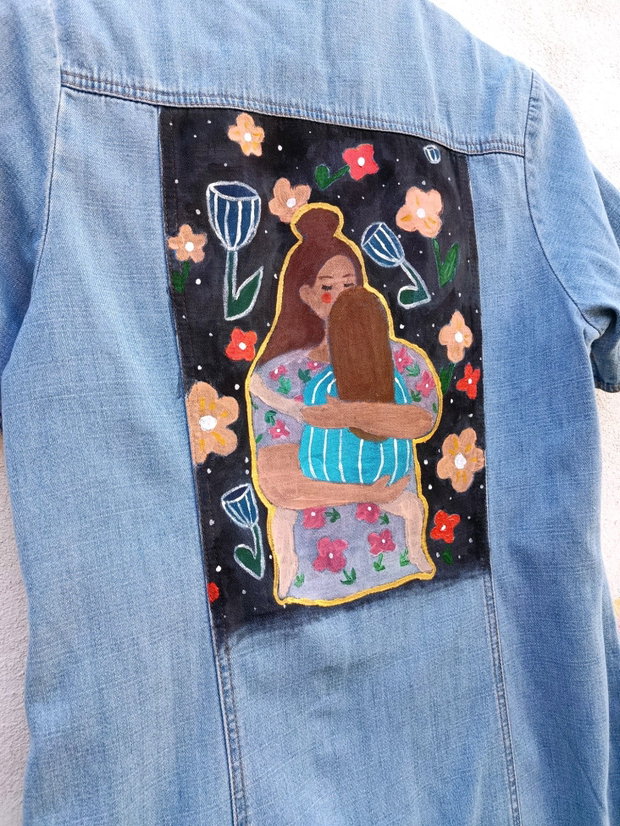 Rochie denim Mommy
