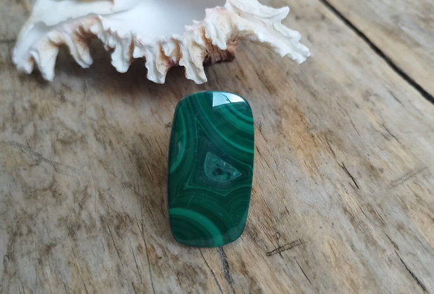 Inel malachit natural - reglabil