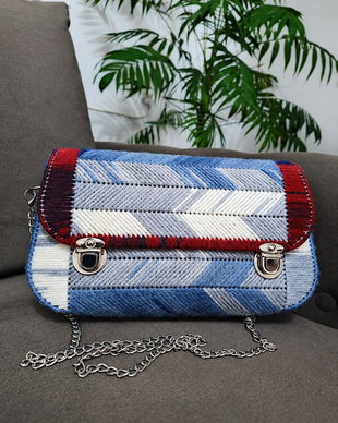 Geanta multicolora blue
