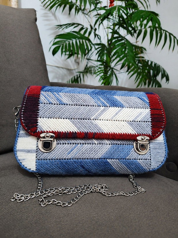 Geanta multicolora blue