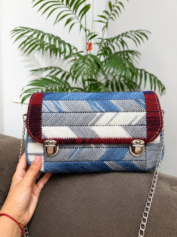 Geanta multicolora blue