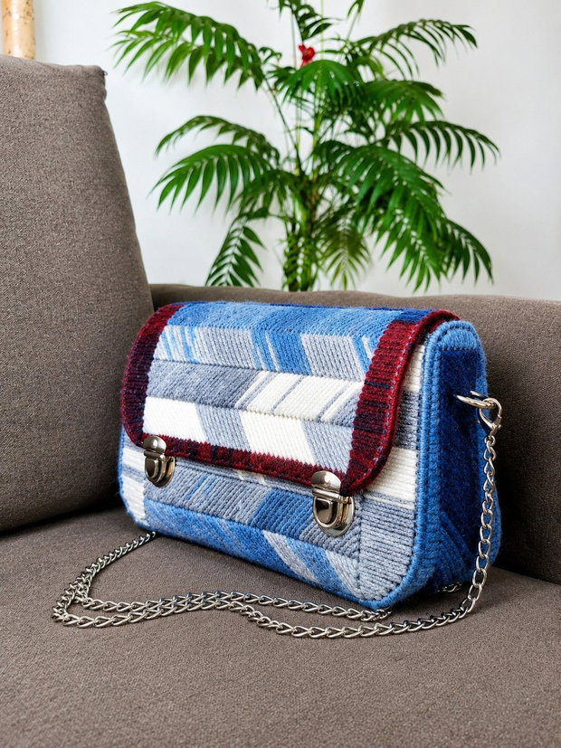 Geanta multicolora blue