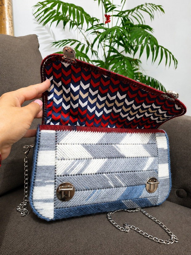 Geanta multicolora blue