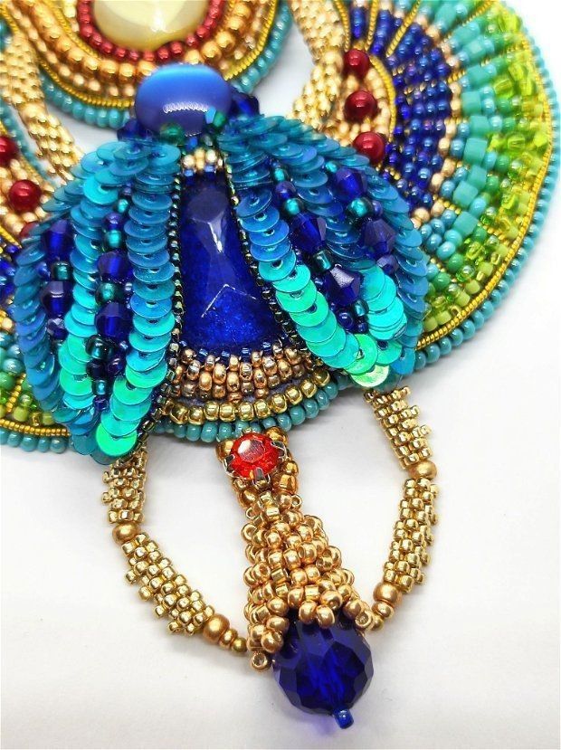 Colier egiptean Khepri