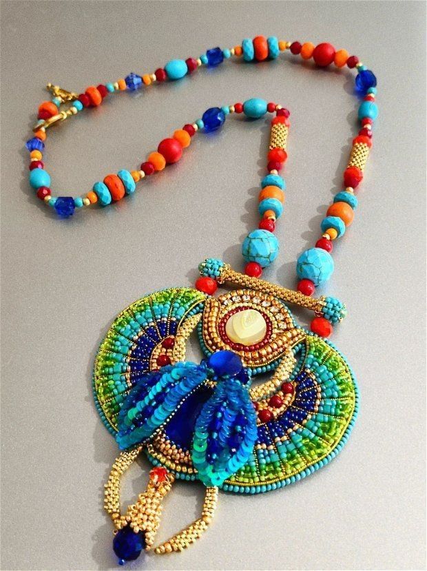 Colier egiptean Khepri