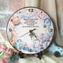 Ceas decorat manual - cadou pentru doctor, medic, pediatru
