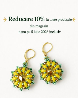 Cercei handmade - Sunflower Glow