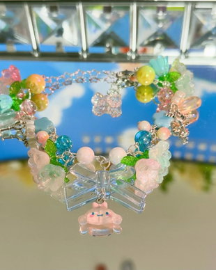 Brățară Handmade Inspirată de Cinnamoroll Cottagecore