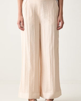 Calvin Klein pantaloni pentru femei cu vâscoză