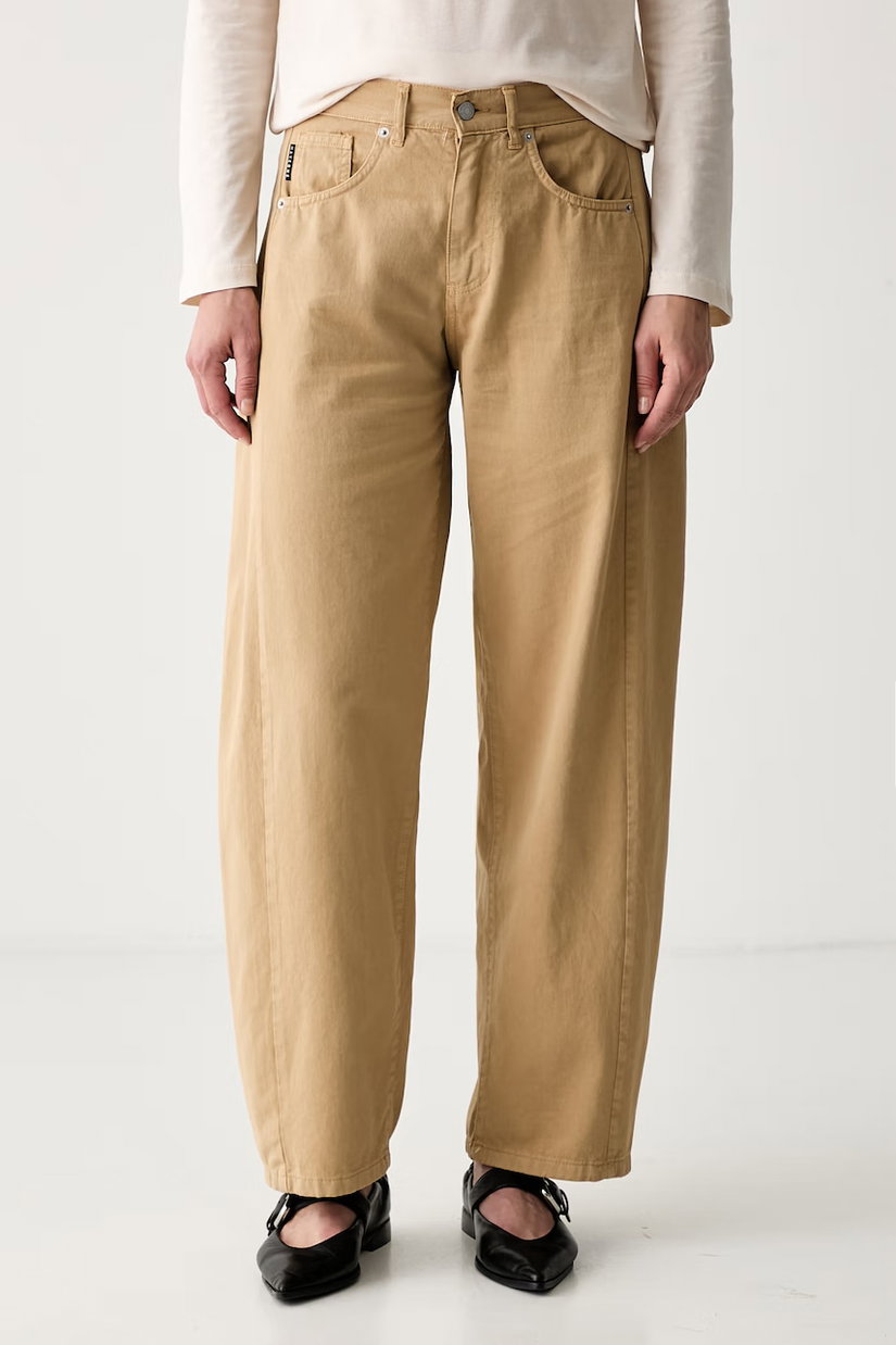 Haveone blugi relaxed fit pentru femei